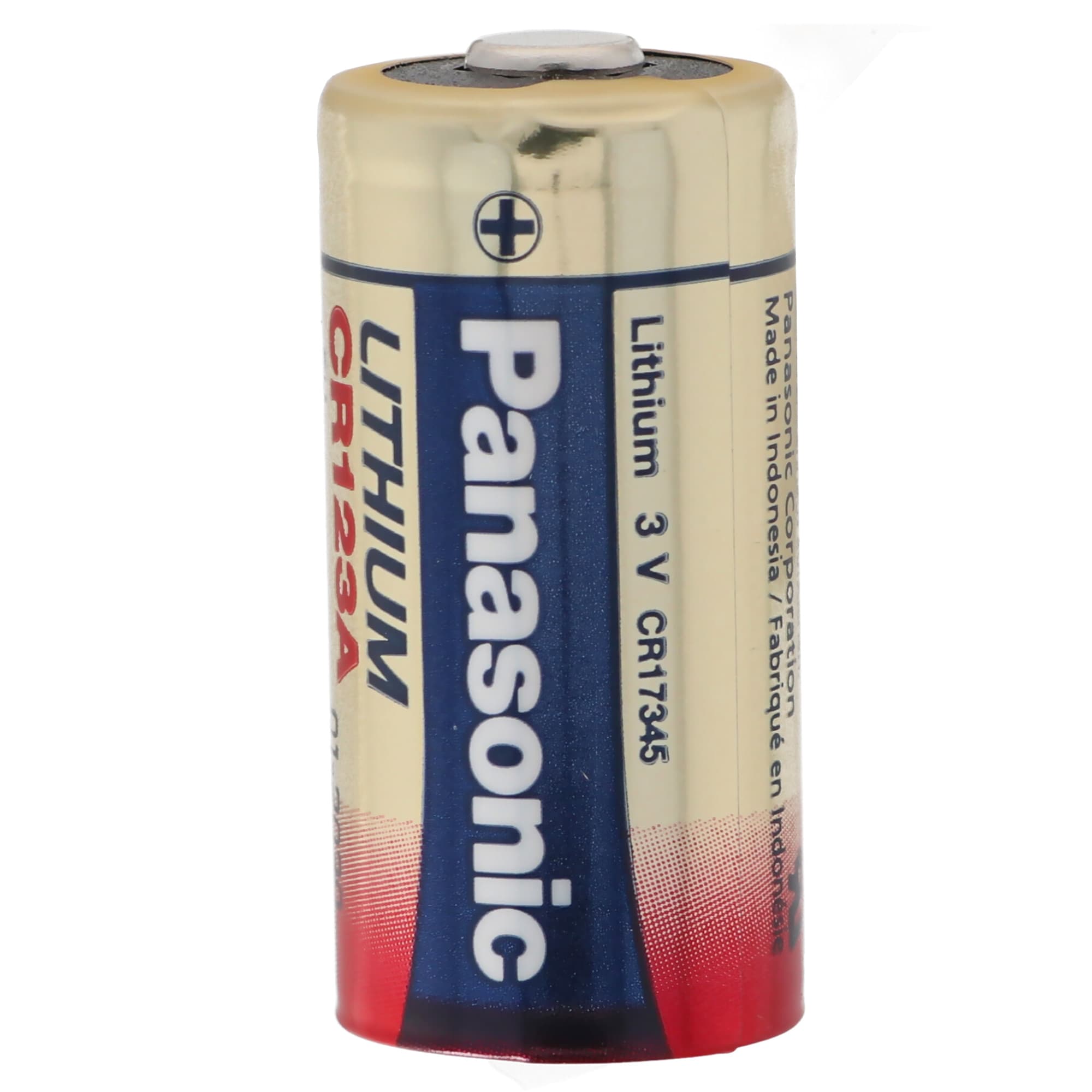 Pile de remplacement SecuENTRY cylindre lithium CR 123A pile de Panasonic