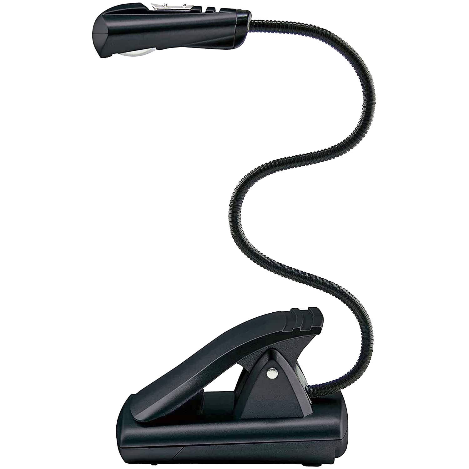 Liseuse mobile LED avec piles noir