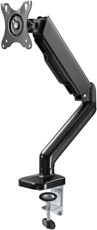Support de moniteur Goobay avec ressort à gaz - pour moniteurs entre 17 et 32 pouces (43-81 cm)